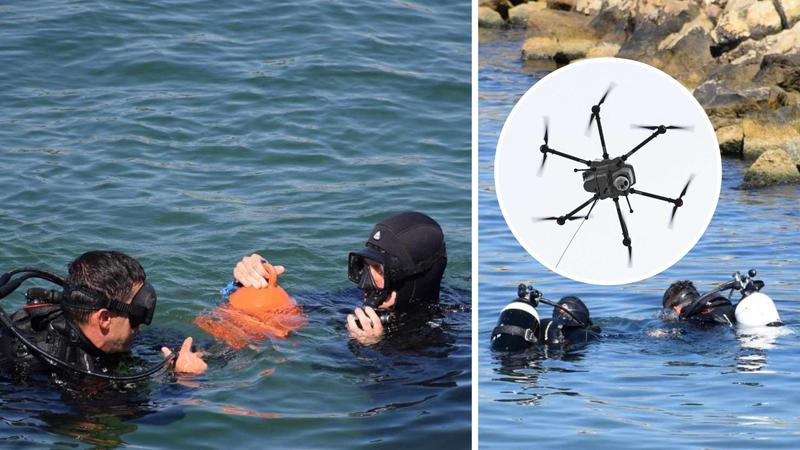 Câți bani dau autoritățile române pe sistemul de drone care va detecta și neutraliza minele marine aflate în derivă, Foto: Colaj fanatik.ro