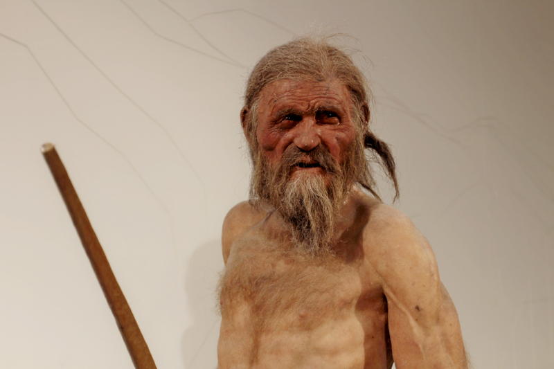 Otzi, omul gheturilor, reconstructie, Foto: Sandro Amato | Dreamstime.com