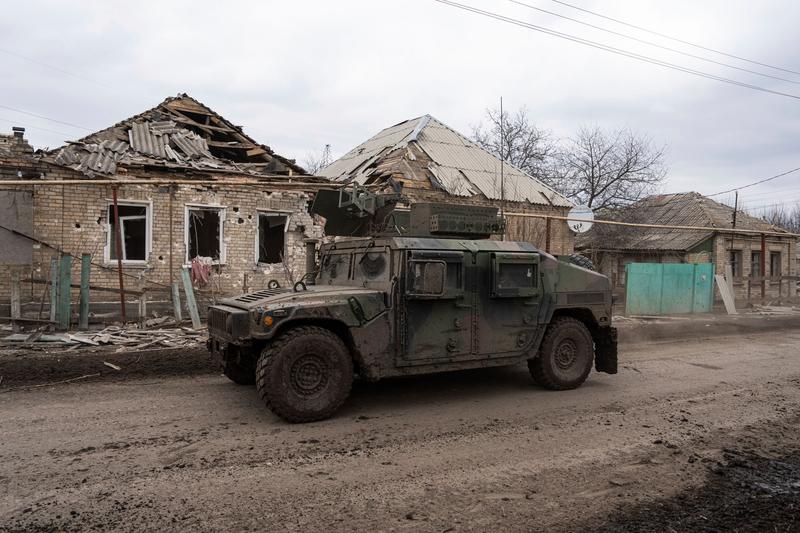 Humvee al armatei ucrainene, Foto: Evgeniy Maloletka / AP / Profimedia