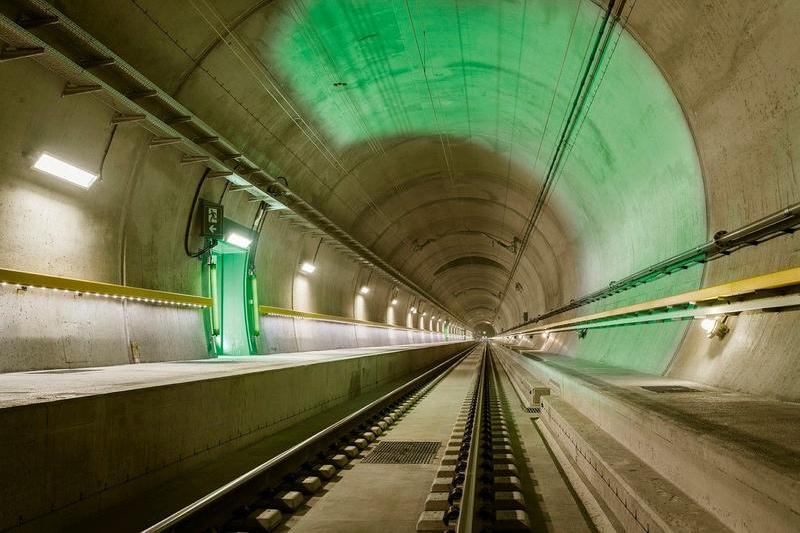 Tunelul Gotthard Base, Foto: Swiss Travel System AG / AP / Profimedia