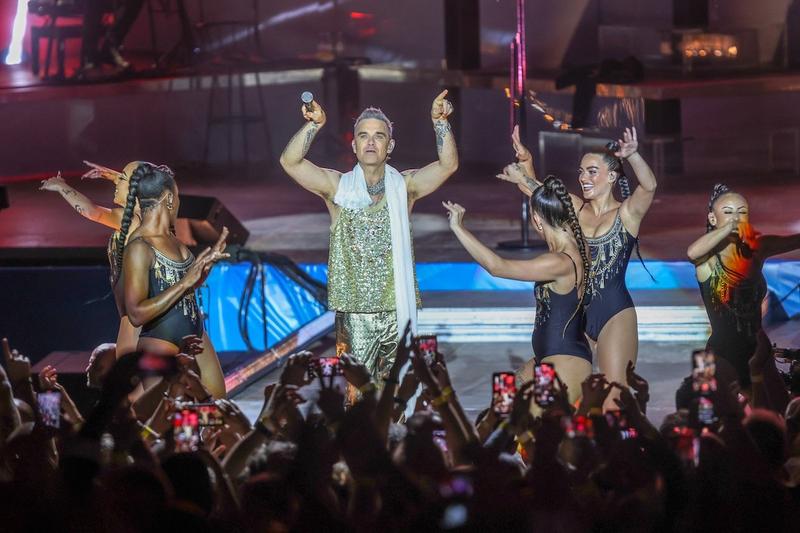 Robbie Williams, concert Malaga, 15 iunie 2023, Foto: Lorenzo Carnero / Zuma Press / Profimedia
