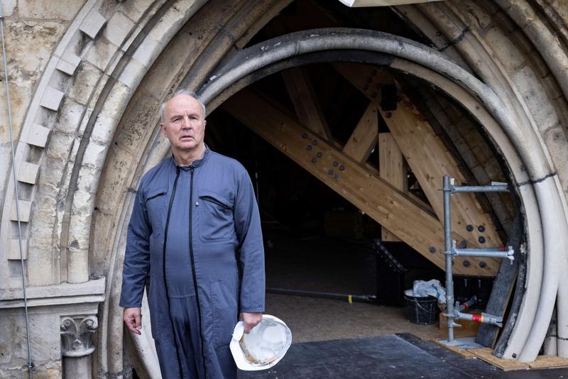 Jean-Louis Georgelin la Notre Dame, Foto: Thomas SAMSON / AFP / Profimedia