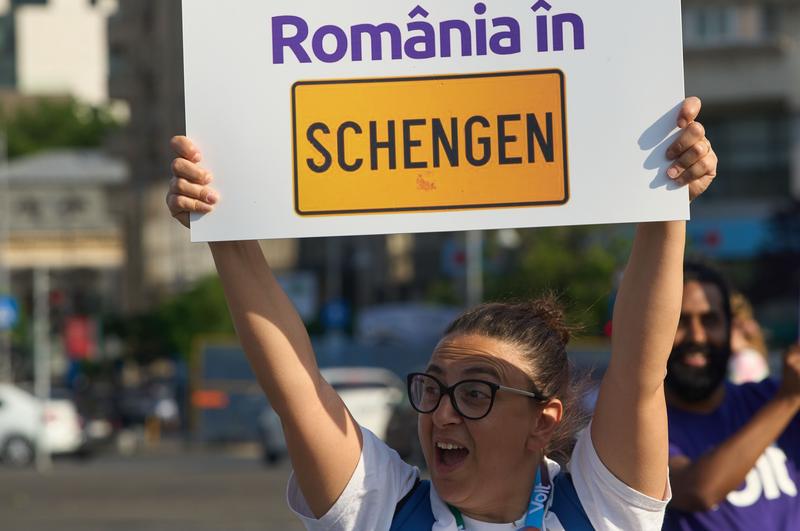 mars pentru aderarea Romaniei la Schengen, Foto: Lucian Alecu / Shutterstock Editorial / Profimedia