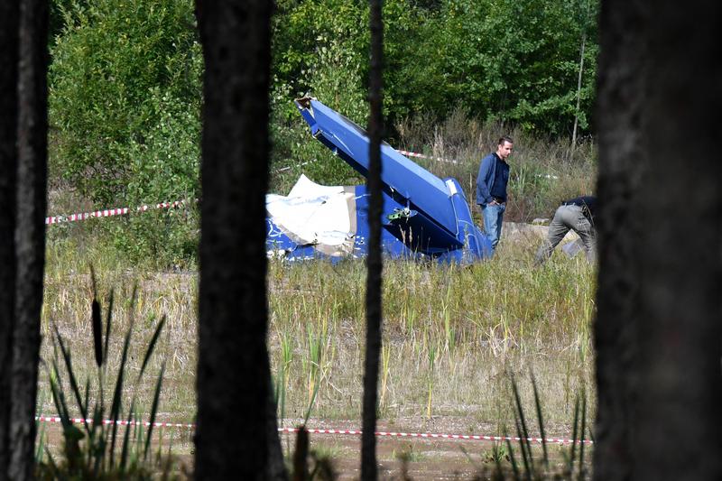 avionul prabusit in care s-ar fi aflat Evgheni Prigojin, Foto: Olga MALTSEVA / AFP / Profimedia