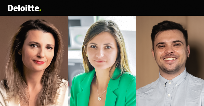 Camelia Malahov, Andreea Vlad și Crinu Pavelescu, Foto: Deloitte Romania