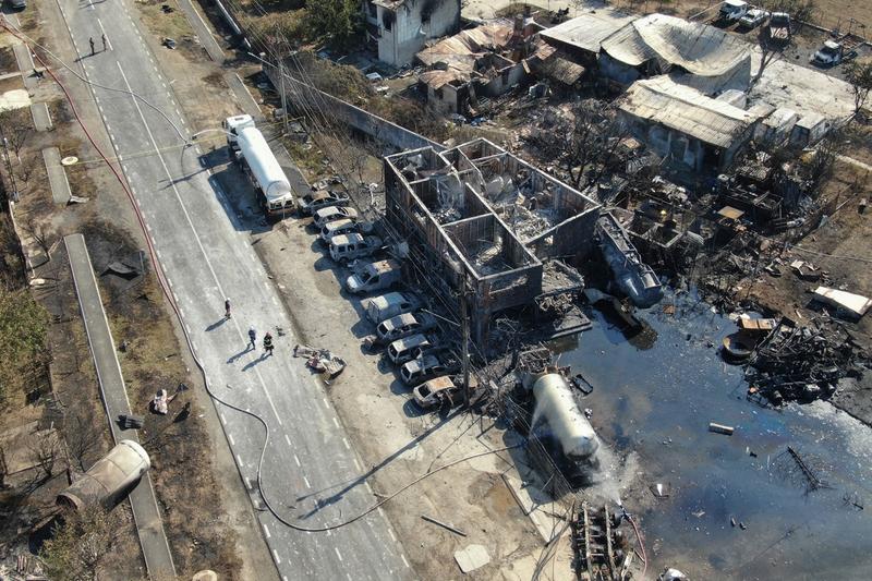 Urmările exploziilor de la Crevedia, Foto: Inquam Photos / George Calin