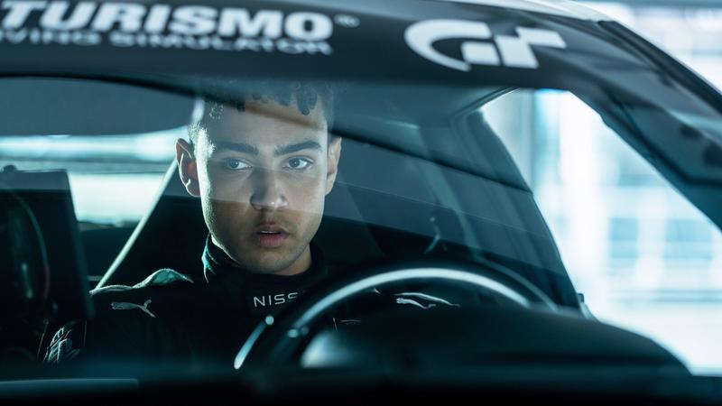 Actorul Archie Madekwe in „Gran Turismo”, Foto: LANDMARK MEDIA / Alamy / Alamy / Profimedia