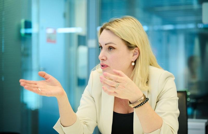 Fosta jurnalistă rusă Marina Ovsyannikova, Foto: dpa picture alliance / Alamy / Profimedia