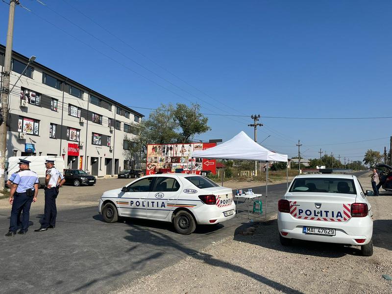 Zona exploziilor din Crevedia, securizata, Foto: Hotnews / David Bularca