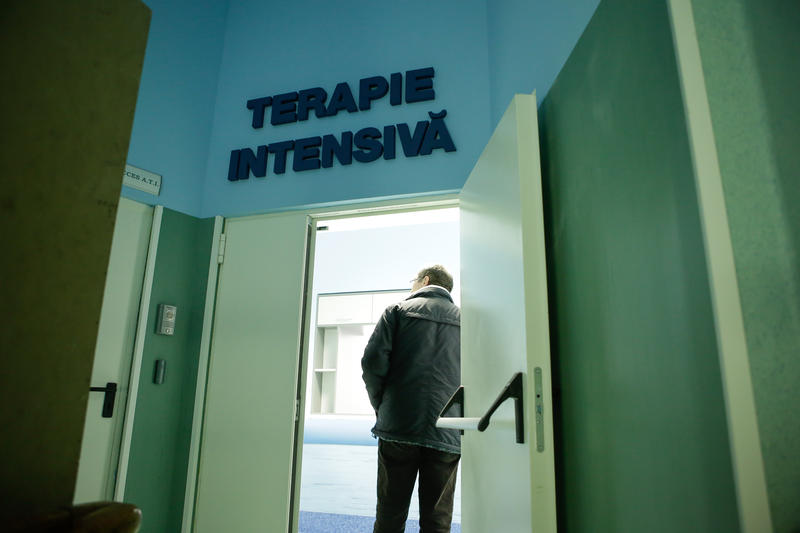 Secția de Terapie Intensivă a Spitalului de Arși din București, Foto: Inquam Photos / George Calin