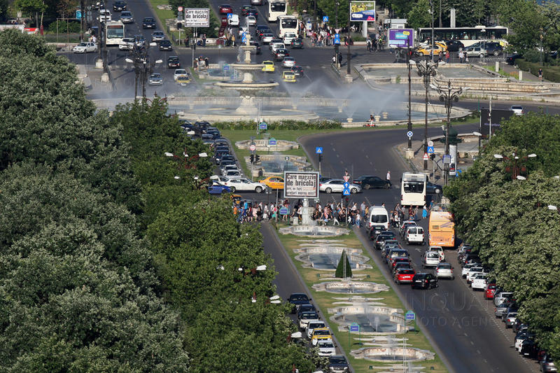 Bulevardul Unirii din Capitala, Foto: Inquam Photos / David Muntean