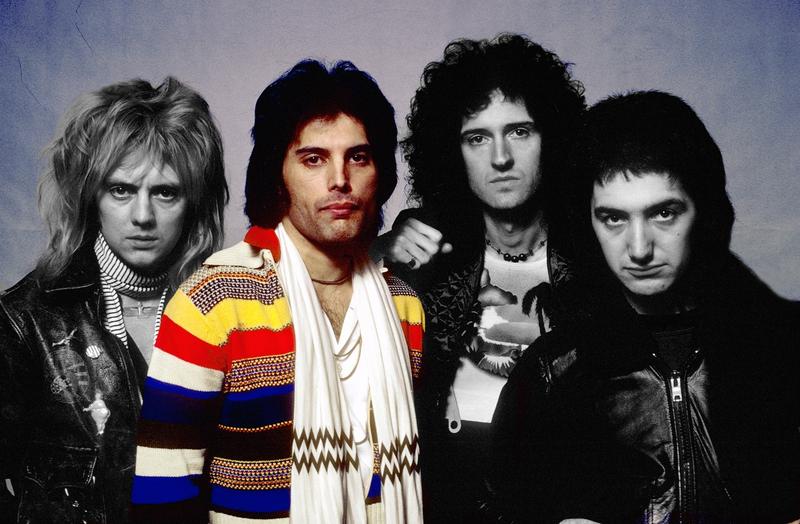Formația Queen, 1978. Roger Taylor, John Deacon, Brian May și Freddie Mercury, Foto: - / MPTV / Profimedia