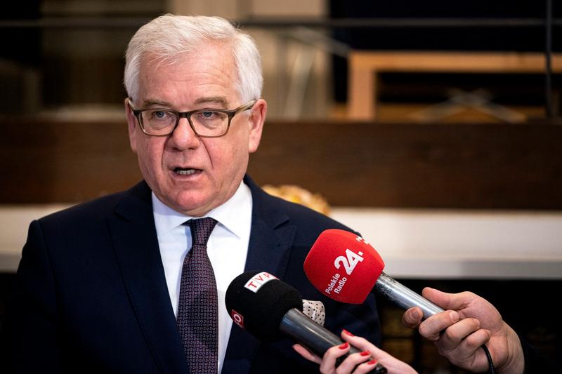 Jacek Czaputowicz, fost ministru de externe al Poloniei, Foto: Ida Guldbaek Arentsen / AFP / Profimedia Images