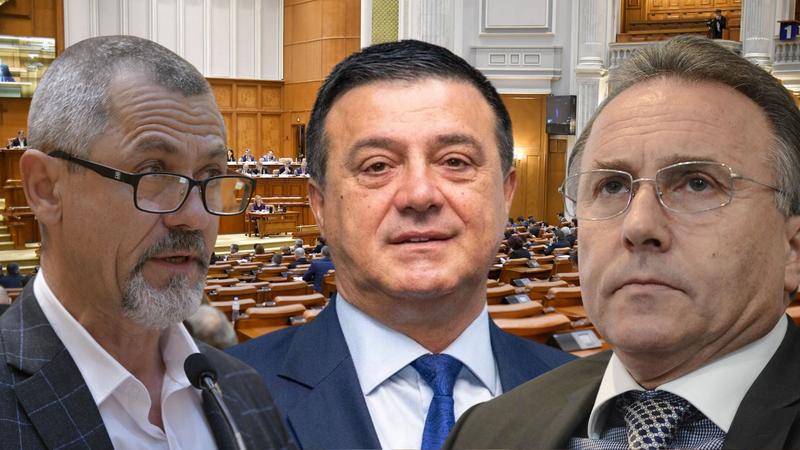 Dumitru Focșa, Niculae Bădălău și Gheorghe Nichita, Foto: Colaj fanatik.ro