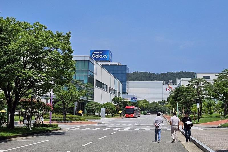 In campusul Samsung de la Gumi, Coreea de Sud, Foto: Vlad Barza / HotNews.ro