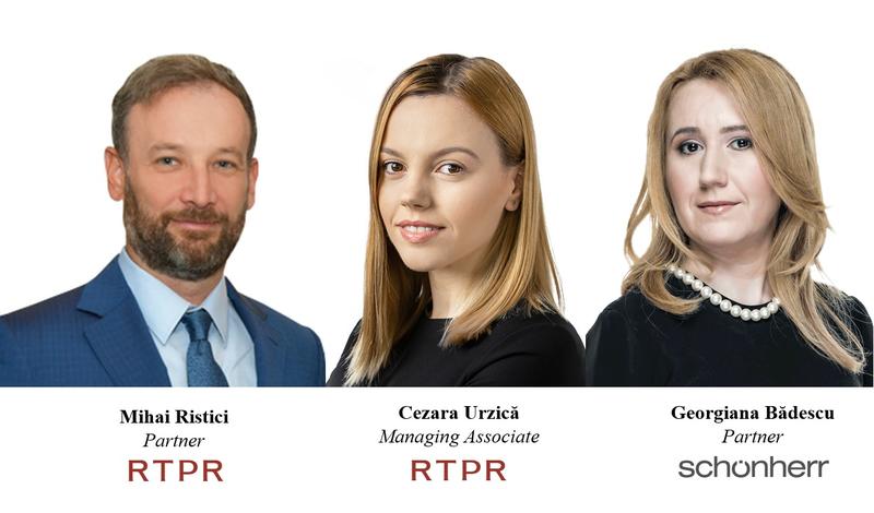 Mihai Ristici, Cezara Urzică, Georgiana Bădescu, Foto: Schoenherr si Asociatii
