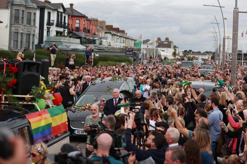 Inmormantarea lui Sinead O'Connor, Foto: Liam McBurney / PA Images / Profimedia