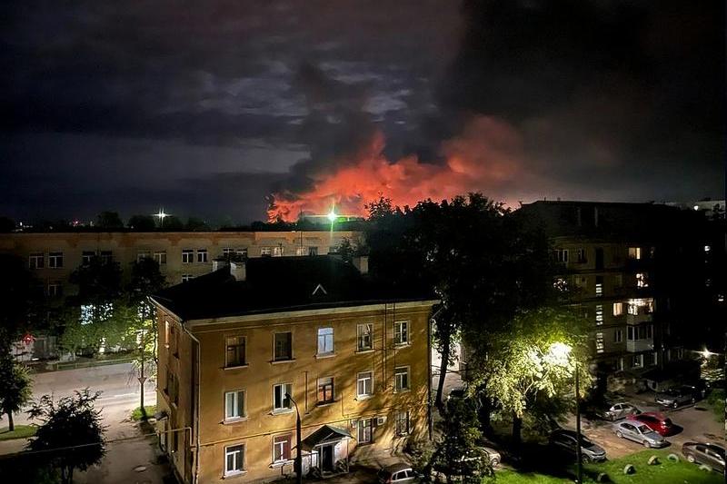 atac cu drona in Pskov, Foto: - / Sputnik / Profimedia