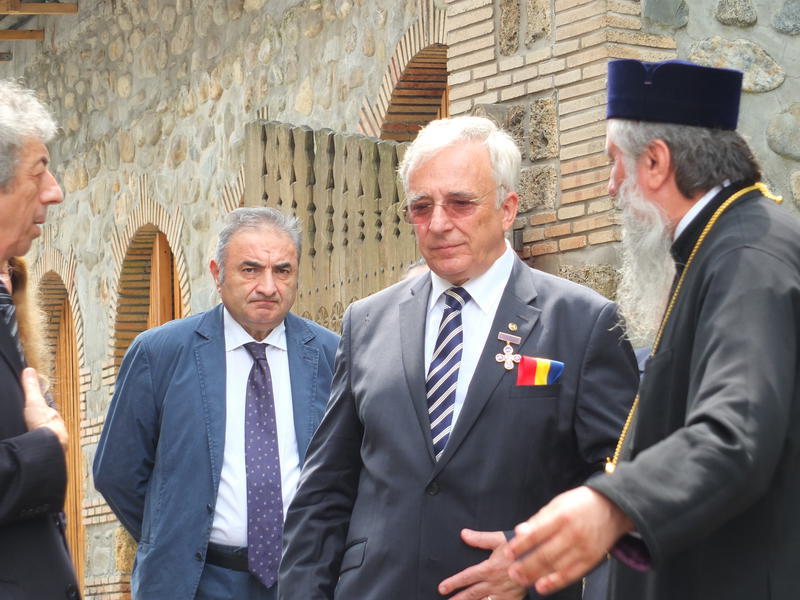 Mugur Isarescu la Tismana, Foto: HotNews / DP