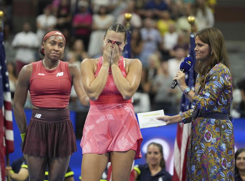 CoCo Gauff a învins-o pe Aryna Sabalenka în finala US Open 2023, Foto: Grace Schultz/CSM / Shutterstock Editorial / Profimedia