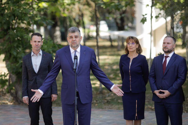 Marcel Ciolacu, nou an scolar, Foto: Inquam Photos / George Călin