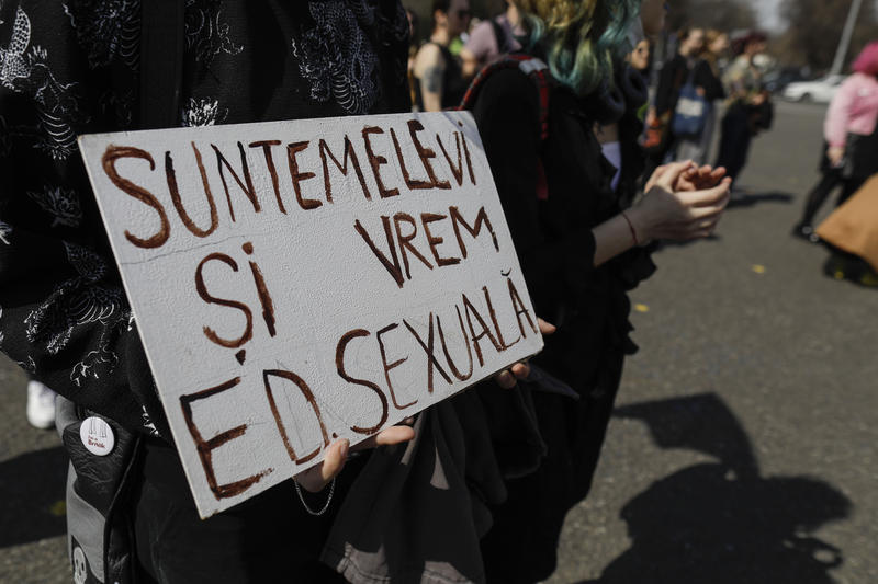 Elevi, educatie sexuala, Foto: Inquam Photos / Octav Ganea