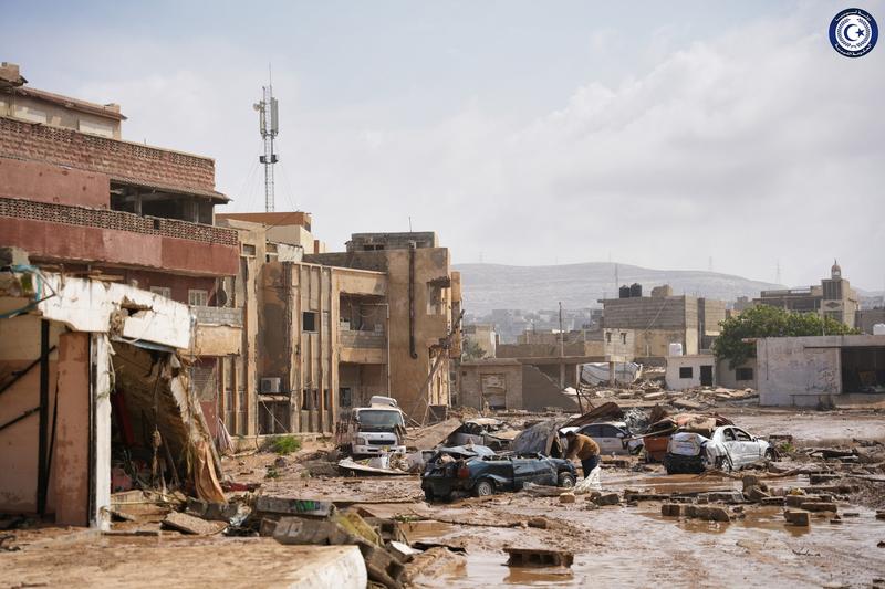 Inundatii in Libia, Foto: The eastern-based government of Libya / Xinhua Newa / Profimedia Images