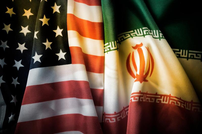 Steagurile Iran și SUA , Foto: Bildagentur-online/Ohde / Alamy / Alamy / Profimedia