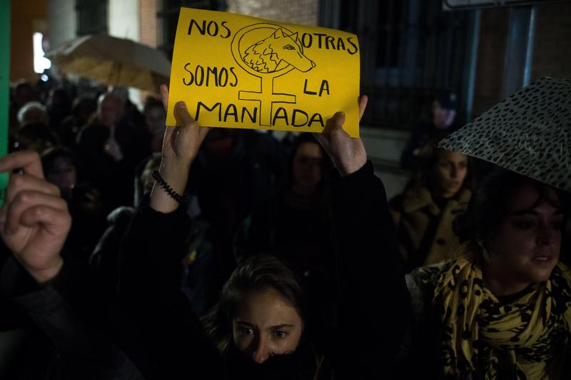 protest in Spania dupa ce violatorii au primit sentinte initiale mai mici pentru infractiunea de abuz sexual , Foto: Marcos del Mazo / Alamy / Alamy / Profimedia