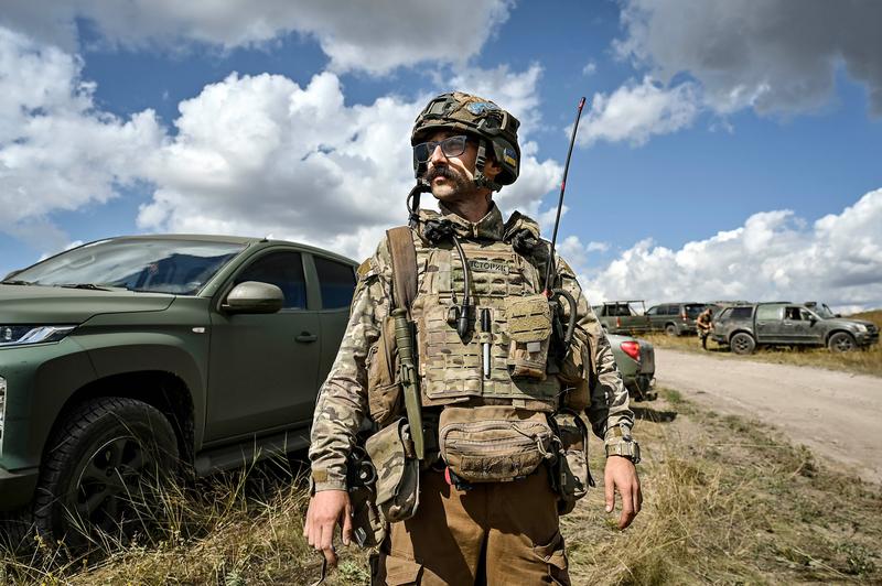 Soldat din Brigada 3 de asalt a Ucrainei, Foto: Ukrinform / Sipa Press / Profimedia