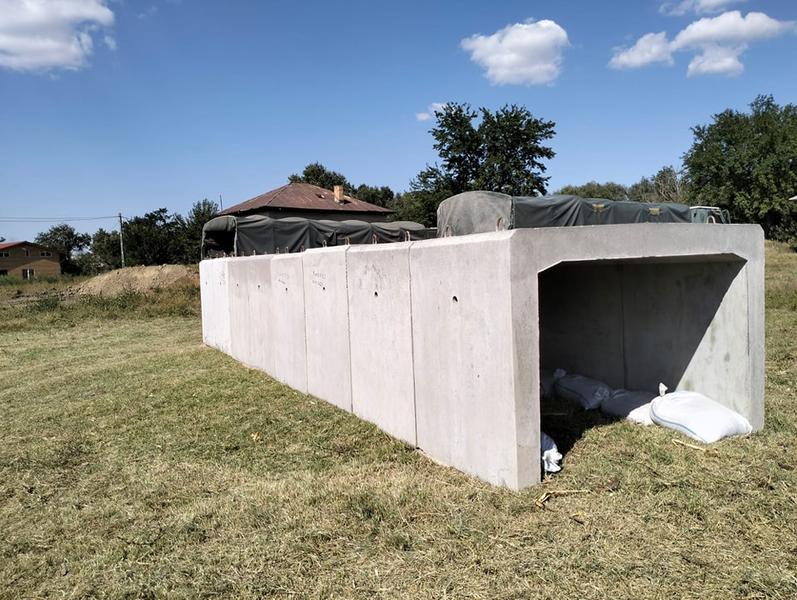 Adapost antiaerian Plauru, Foto: Ministerul Apararii Nationale