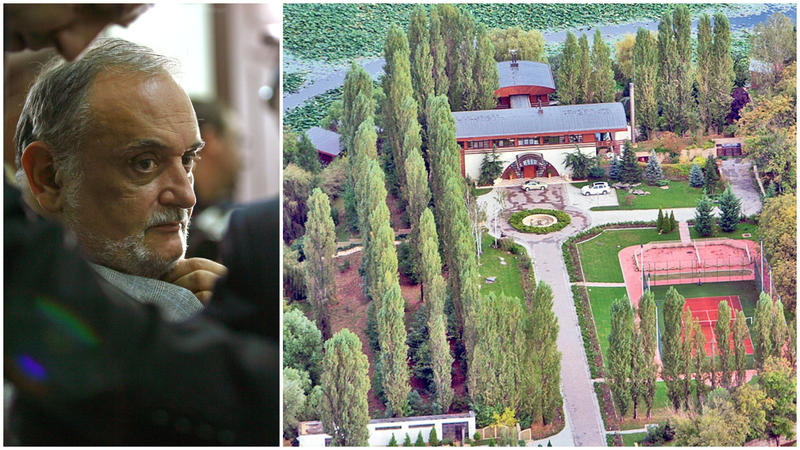 Dinu Patriciu și-a construit un adevărat paradis pe malul lacului Snagov, Foto: Colaj fanatik.ro