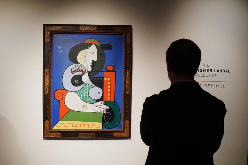 Tabloul Femme á la montre al lui Pablo Picasso, Foto: Bryan R. Smith / AFP / Profimedia