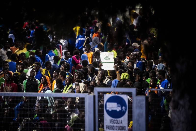 Migranti in Lampedusa, Foto: Alessandro Serrano'/AGF / Sipa Press / Profimedia