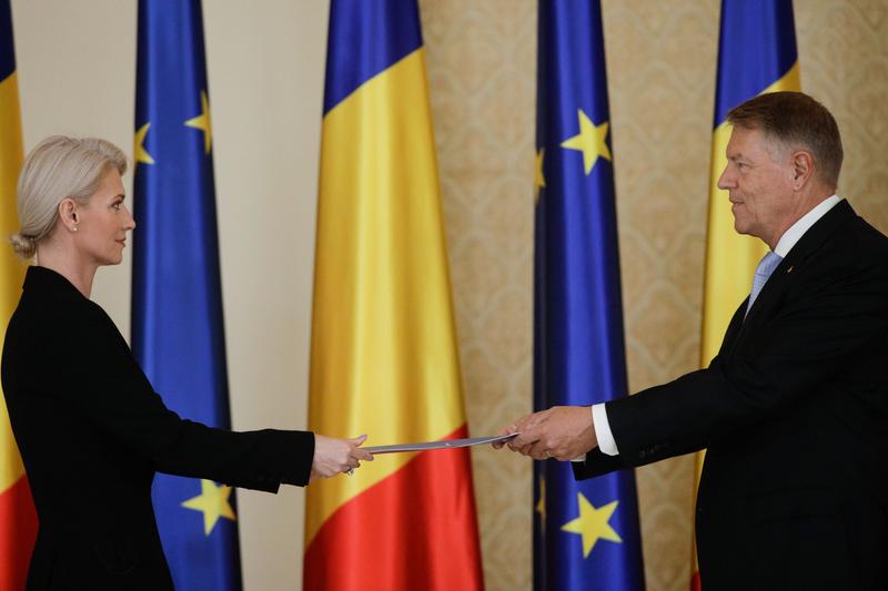 fakepathKlaus Iohannis și Alina Gorghiu, Foto: Inquam Photos / George Calin