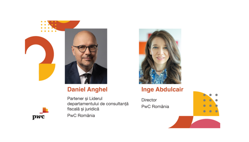 Daniel Anghel, Inge Abdulcair, Foto: PwC România