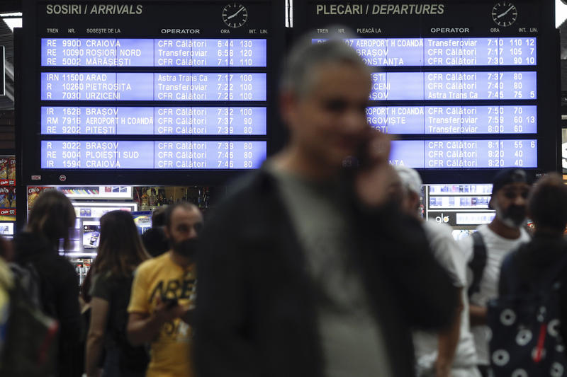 Greva CFR, Foto: INQUAM Photos / Octav Ganea