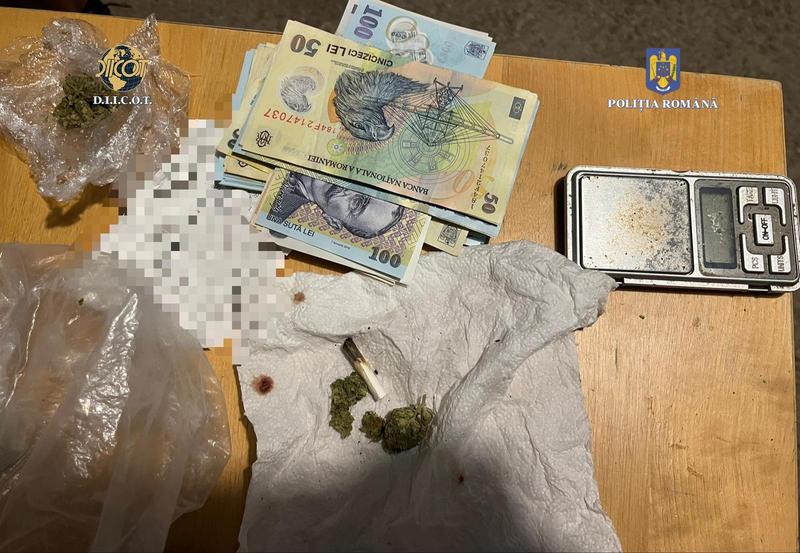 Bani si droguri, Foto: DIICOT