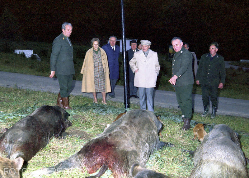 Nicolae Ceausescu a mâncat urs. Eu, nici cașcaval, Foto: AGERPRES