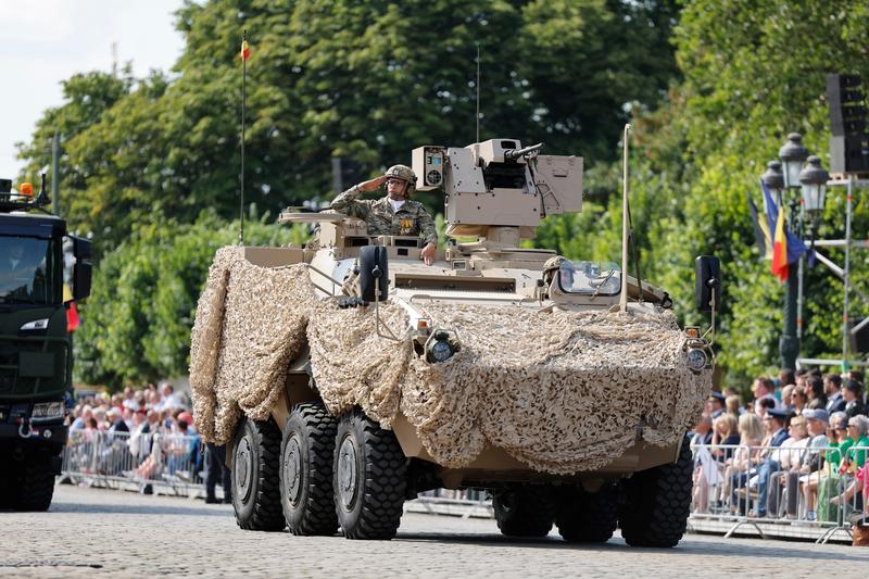 Blindat din dorarea armatei belgiene, Foto: Jan De Meuleneir / AP / Profimedia