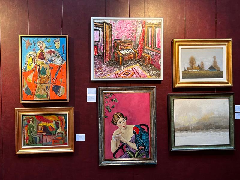 Expoziția de Artă Contemporană, la Palatul Cesianu-Racoviță, Foto: Artmark