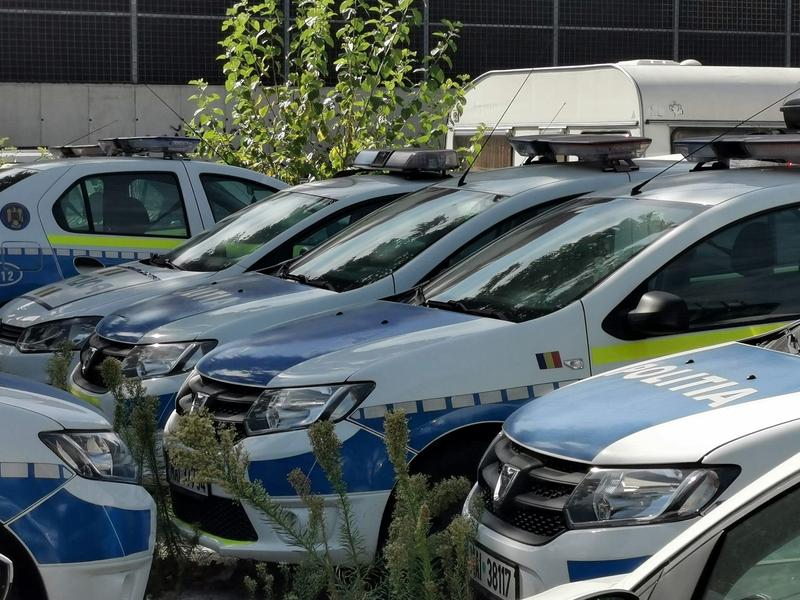 Masini de politie, Foto: Adrian Ilincescu/ HotNews.ro