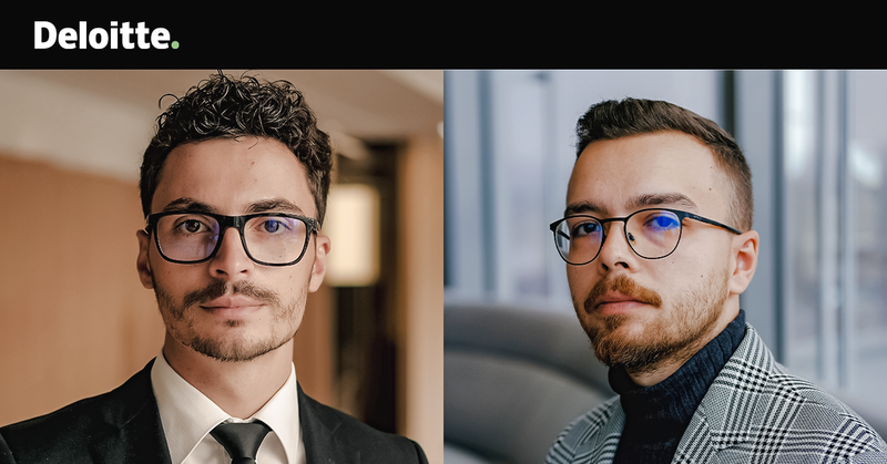 Mihail Bucheru si Emil-Ioan Borza-Dediu, Foto: Deloitte Romania