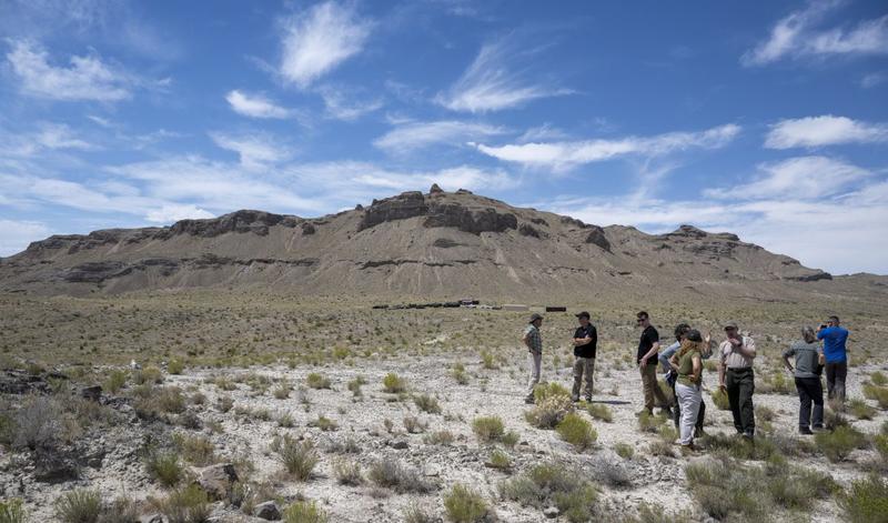Repetitie in desertul Utah pentru primirea capsulei ce vine cu materiale de pe Bennu, Foto: NASA