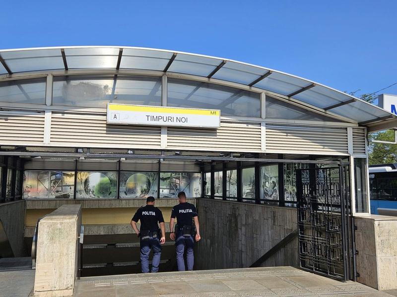 Statia de metrou Timpuri Noi, Foto: Vlad Barza / HotNews.ro