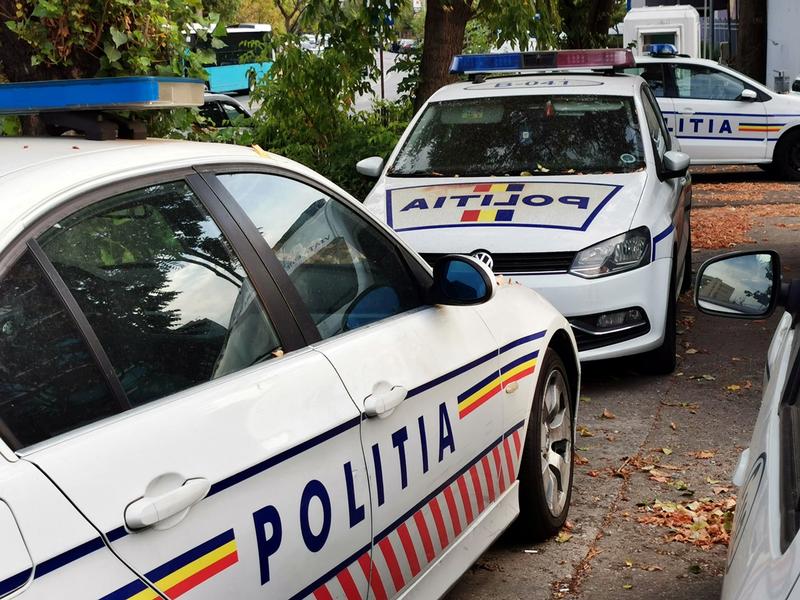 Masini de politie, Foto: Adrian Ilincescu/ HotNews.ro
