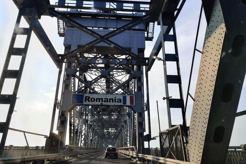 Podul Prieteniei Giurgiu - Ruse, vama cu Bulgaria, Foto: HotNews.ro / Victor Cozmei