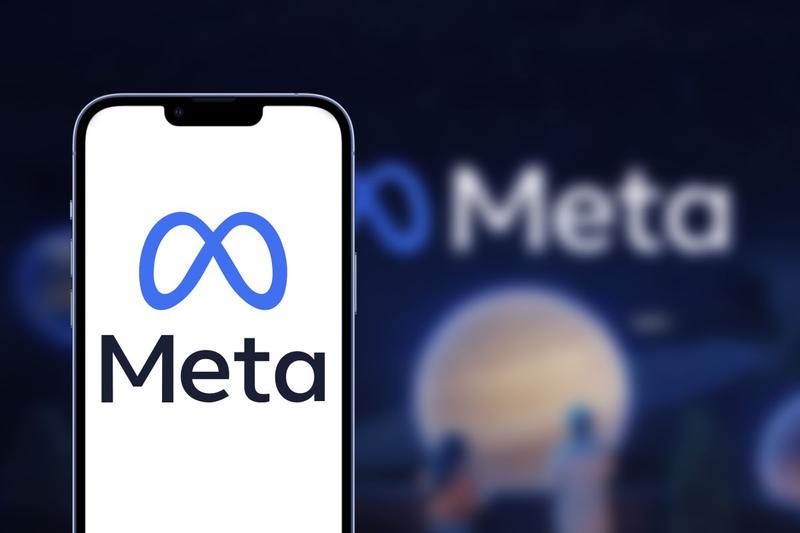 Logo Meta, Foto: Daniel Constante, Dreamstime.com