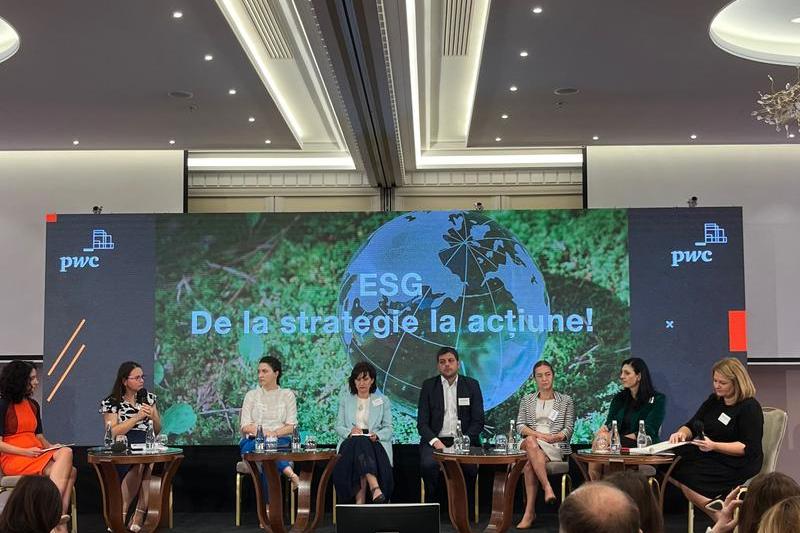 Conferința PwC ”ESG: De la strategie la acțiune!”, Foto: PwC România