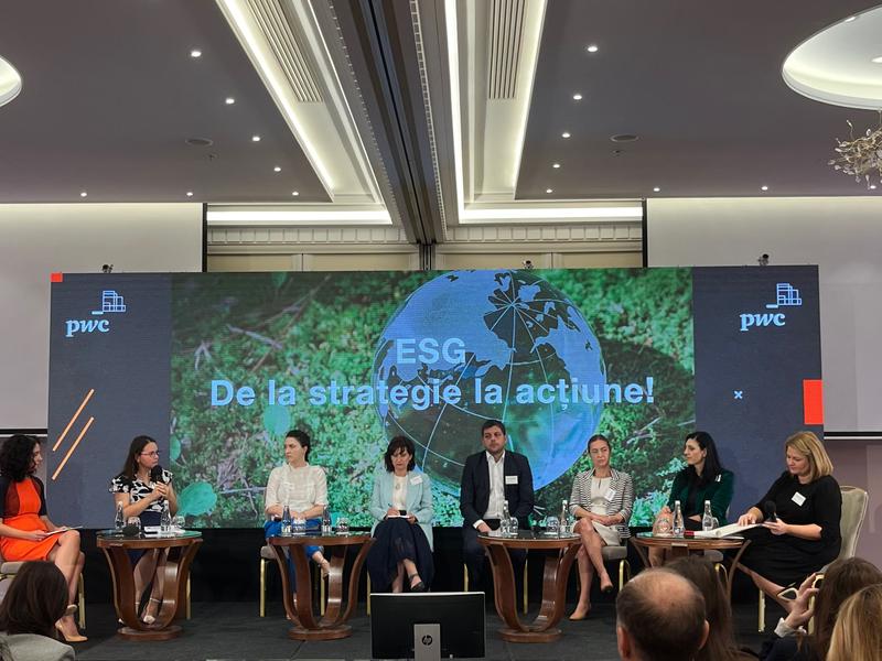 Conferința PwC ”ESG: De la strategie la acțiune!”, Foto: PwC România